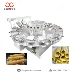 Snack Crisp Ice Rream Cone Making Machine Rolled Sugar Cone Baking Machine Wafer Egg Roll Machine thumbnail-4