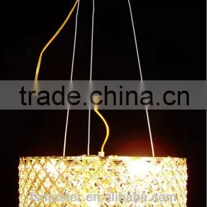 Luxury Hotel Villa Lobby Big Crystal Chandelier thumbnail-1