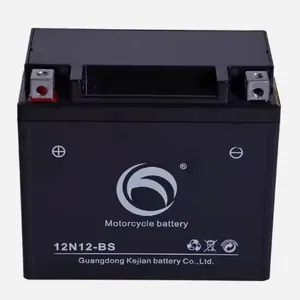 Motorcycle Battery 12N12-BS 12V12Ah Motorcycle Start Cranking Battery thumbnail-3