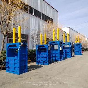 Waste Paper Compression Baling Press, Horizontal Baling Press for Beverage Bottles thumbnail-5