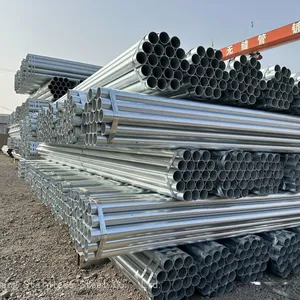 China Manufacture Steel Pipe Tube Gi Pipe for Greenhouse thumbnail-3