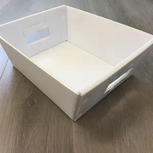 PP Corrugated Stackable Picking Bins Stackable Corrugated Plastic Picking Totes for Warehouse thumbnail-3