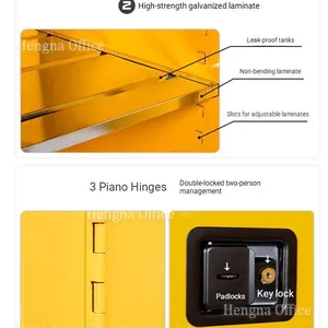 HNJUNTUO Chemical Spill Containment Cabinet With Leak-Proof Design – 50 Gallon|Japan thumbnail-4