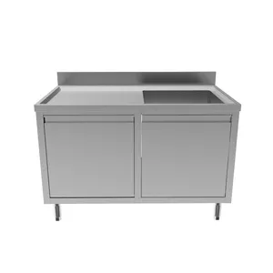 Modular Sink Cabinet System With Adjustable Legs and NSF Certification thumbnail-3