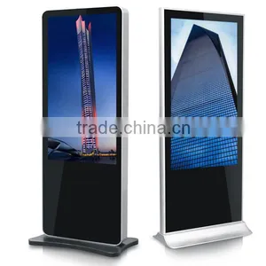 Indoor Application and TFT,LCD AD Display Type 55 Inch Floor Standing Advertising Display thumbnail-1