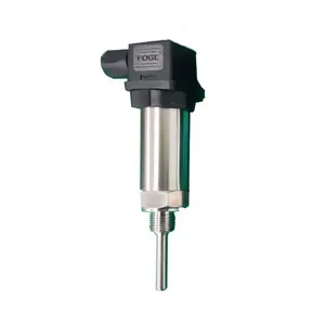 KY1004 Hirschmann Integrated Temperature Pressure Transmitter Sensor 4-20mA IP65 Temperature Sensor 316SS Temperature Switch thumbnail-1