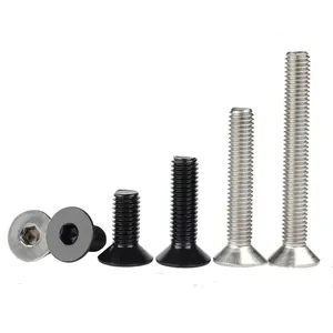 Premium DIN7991 Hexagon Socket Countersunk Cap Screws in Carbon Steel thumbnail-5