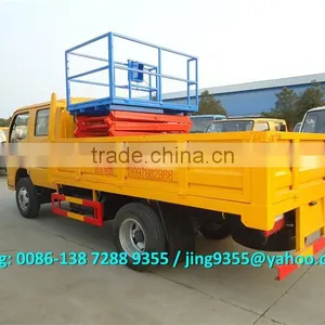 2016 NEW Euro IV DFAC 3300 Light Cargo Truck With 8-10m Aerial Work Platform for Sale thumbnail-6