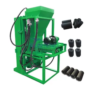 New Bamboo Charcoal Forming Machine Multi Functional Mineral Powder Forming Machine EPC thumbnail-1