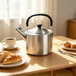 Tea Kettle Stovetop Whistling, 1.5L;2.5L;3.0L Tea Pot for Stove, Food Grade Stainless Steel Teapot for Stovetop With Anti-Hot Handle thumbnail-2