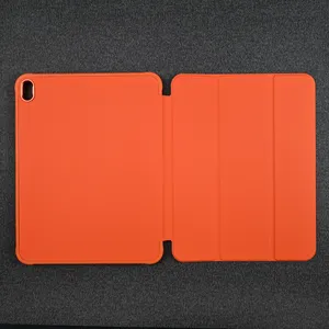 Tecnology Cloth Pencil Case For Ipad 10th 10.9 2022 A2696, A2757, A2777 Leather Cover For Ipad 11 2025 With Metal Camera thumbnail-1