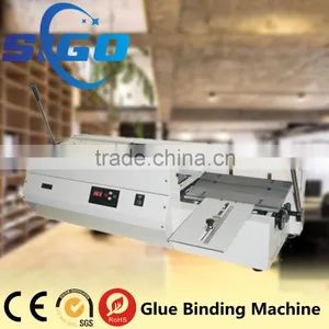 SG-40t A3 Book Glue Binder Equipment Adhesive Glue Binding Equipment thumbnail-1