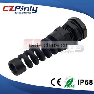Light Grey Cable Gland With Strain Relief thumbnail-1