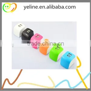 S4 Dual USB Adapter, 2.1A S5 Wall Charger, S6 Candy Color Adapter thumbnail-1
