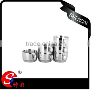 Chaozhou Guangdong Stainless Steel Tea Cup Set / Double Wall Coffee Travel Mug and Cup thumbnail-3