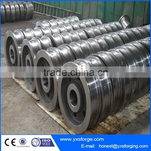 Material Handling Trolley Wheel Molten Steel Transporter Ladle Transfer Car Wheel thumbnail-2
