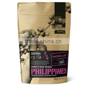 EXW Price Coffee Bags / Coffee Bag With Valve/ Foil Zipper Stand up Pouch thumbnail-1