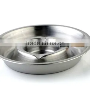 STAINLESS STEEL SPIN ASH TRAY thumbnail-1