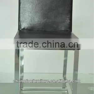Moderm Stainless Metal Chair thumbnail-2