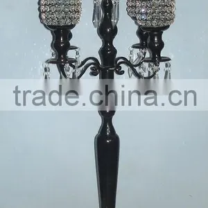 Cast Aluminum 5 Candelabra/ Candle Stand / Table Top/ Floor Candelabra for Home/ Hotel/ Restaurant/ Wedding/ Party Centerpiece thumbnail-1