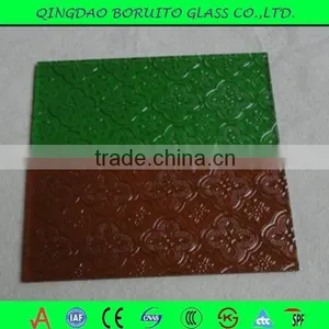 5mm Dark Blue/light Blue/golden/green/gray/bronze Pattern Glass With 3C/CE/ISO Certificate thumbnail-5