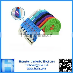 Factory Price Smile 5pins Micro USB Data Cable Made in China by Jin Huibo thumbnail-1