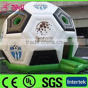 Hot Sale Commercial Football Shape Jumping Castle / Inflatbale Castle / Bounce Castle thumbnail-1