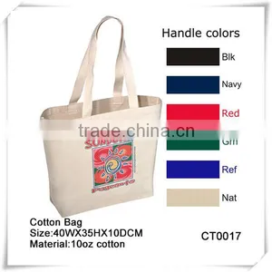 Cotton Canvas Handbags,Cotton Canvas Shopping Bags thumbnail-4