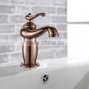 Classic Bamboo Shape Rose Golden Brass Faucet BNF032BH thumbnail-4