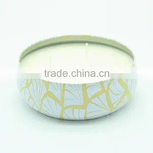 Paraffin Wax Scented Tin Candle With Metal Lid thumbnail-2