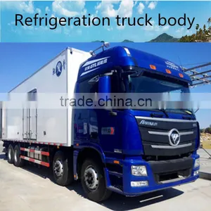 FRP Refrigerated Truck Body Meat Transport Refrigerated Truck Body thumbnail-1