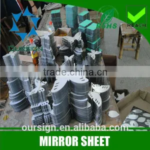 Lovely Cutting Shaped Mirror Board thumbnail-1