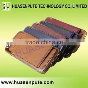 Phone Back Cover Leather Wallet Case For IPhone 6 With Card Slot thumbnail-1