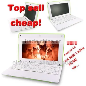 Shenzhen Factory Wholesale 10.1 Inch Android 4.0 Wifi Mini Netbook With Webcam VIA8850 WIFI thumbnail-1