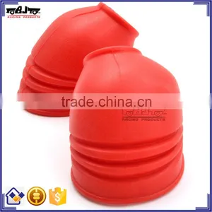 BJ-FPC-001-RD Motorcycle Foot Pegs High Performance Foot Peg Cover PVC For Dirt Bike Off Road Bike thumbnail-4