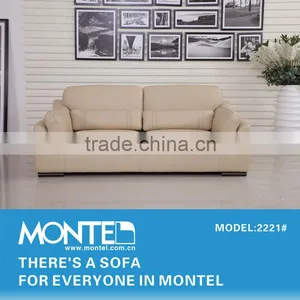 Modern Italian Leather Double Sided Sofa Image thumbnail-1