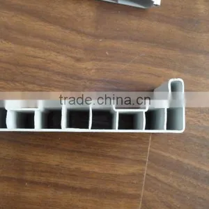 White Color Plastic Profile Strip, Pvc Extrusion Profile for Door Frame PJA214 thumbnail-1