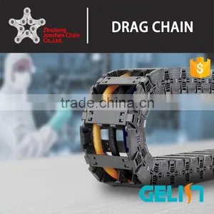 CNC Plastic Lone Life Nylon Protect Wire Carrier Electric Cable Drag Chain thumbnail-1