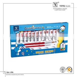 China Supplier Colorful Non-toxic Artist Gouache Paint For Kids thumbnail-1