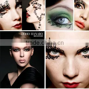 Black Color EYE SHADOW APPLIQUES CREASE-PROOF thumbnail-1