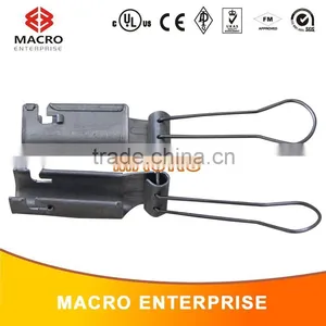 Wrap of Messenger Drop Wire Slotted Clamp thumbnail-2