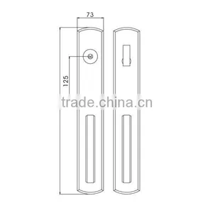 AD8501 Door Handle Lock thumbnail-2