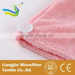 Professional Bleachproof Salon Towel Microfiber Hair Towel In Hairdress With Buttons thumbnail-2