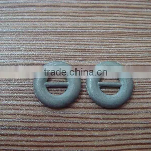 12mm 2 Holes Alloy 2014 Normal Flat Shirt Button thumbnail-1