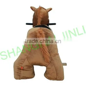 JL-B23 Electric Brown Horse Rides, Ride on Brown Horse, Walking Brown Horse, Brown Horse Scooter,walking Animal thumbnail-4