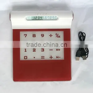 Mouse Pad Calculator With 4 Ports USB Hub thumbnail-1