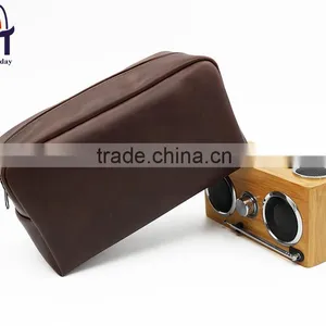 High Quality PU Leather Makeup Cosmetic Bag Packaging Storage Bag thumbnail-5