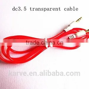 Colorful Dc3.5 Cable Transparent Cable Dc3.5 Data Link Cable thumbnail-1