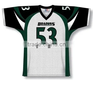Polyester Spandex Custom Sublimated Dragons American Football Jersey/Shirt thumbnail-1