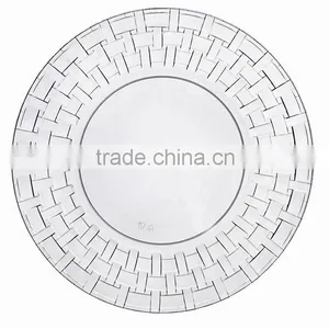 Elegant Disposable Plastic Clear Plate thumbnail-2
